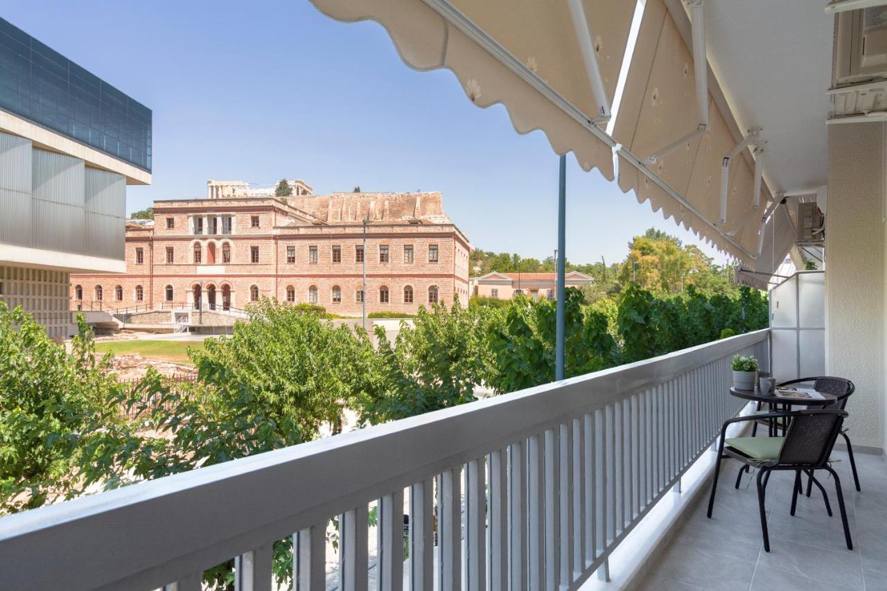 Acropolis View 2Bd Apt Next To Museum & Metro Athen Exterior foto